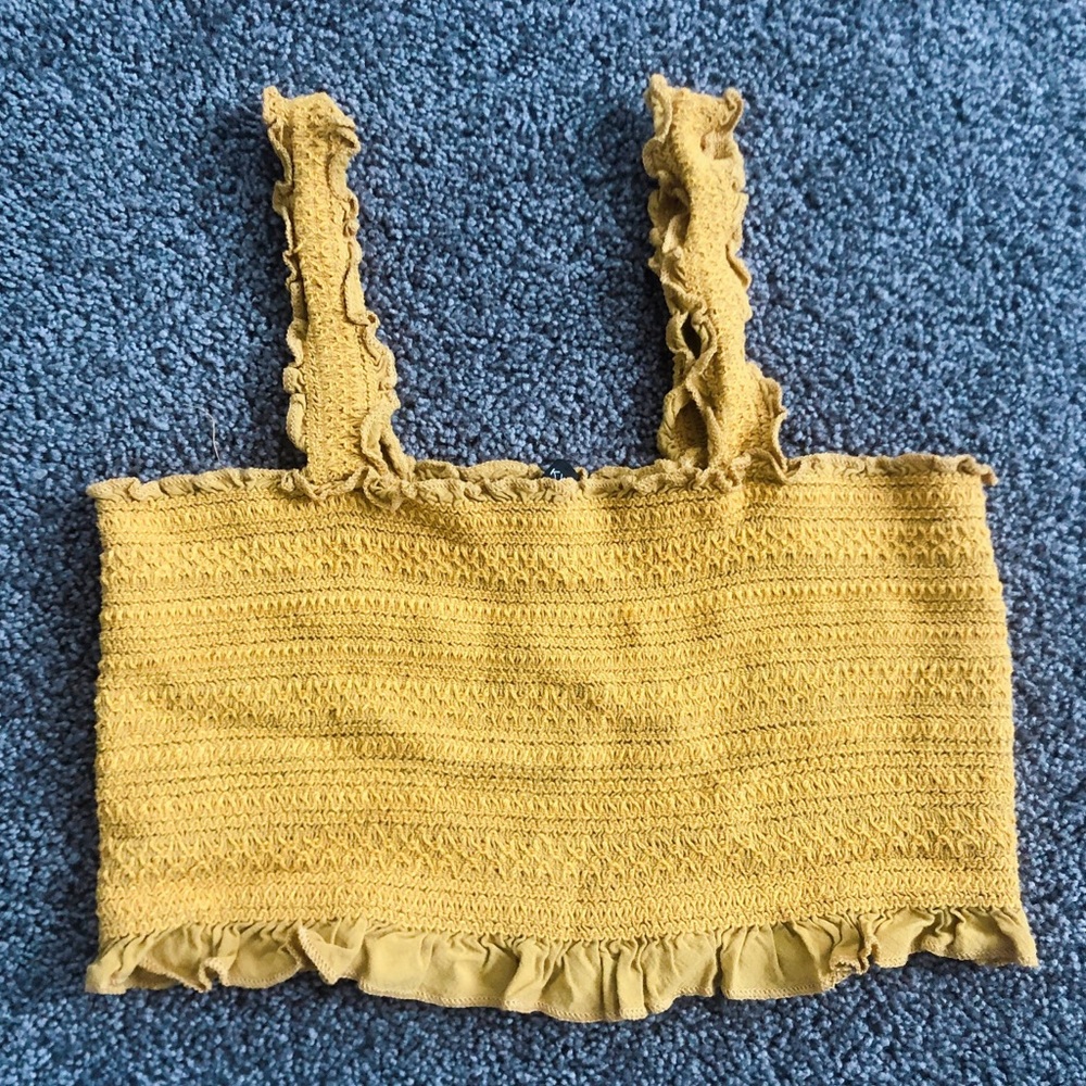 Kendall and Kylie cropped tank top